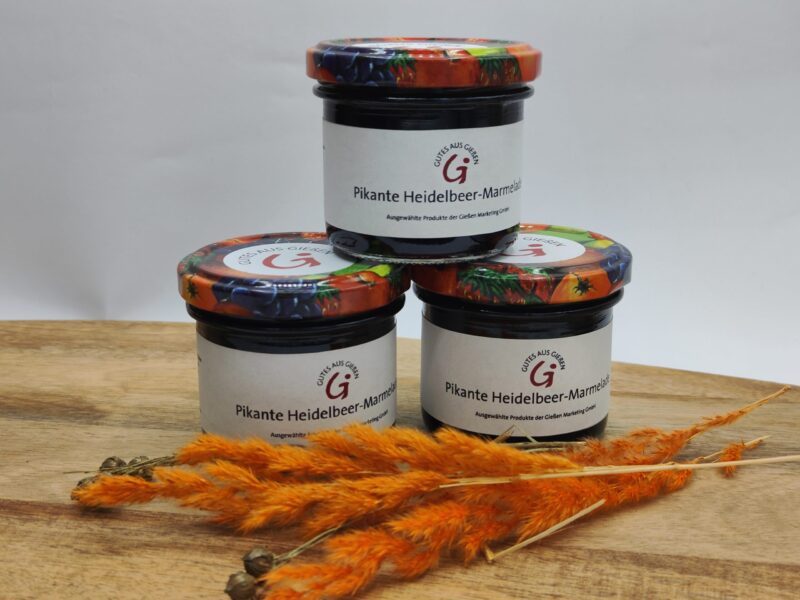 Marmelade Pikante Heidelbeere