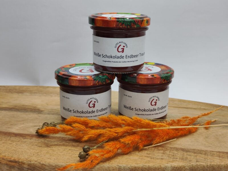 Marmelade "Weiße Schokolade Erdbeertraum"