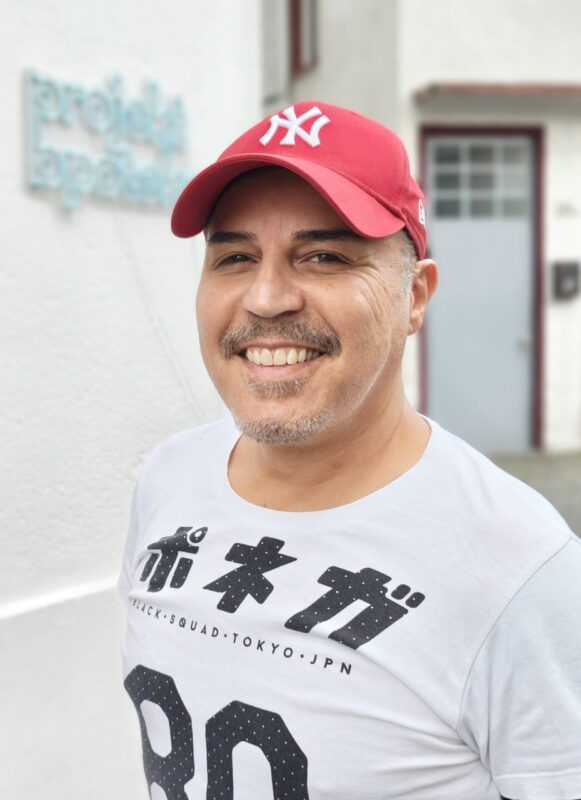 Der Gießener Künstler Ali "Alee" Mojahedi hat schon einige Street-Art-Kunstwerke geschaffen.